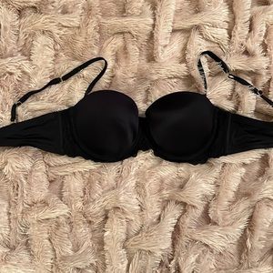 Wonderbra Black Multi Way Strap Strapless Bra 34C